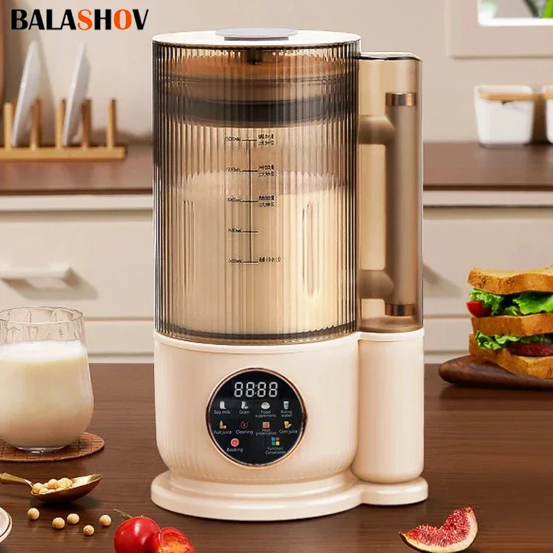 8-in-1 Automatic Soy Machine | Homemade Plant-Based Milks with Self-Clean Benefits