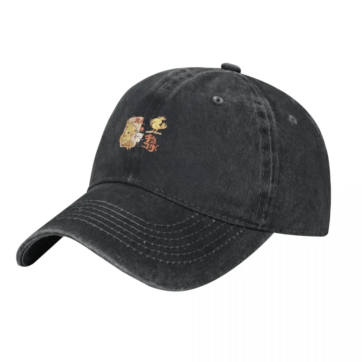 

Модная бейсболка Little Chocobo And Kupo Friends Racerback Кепка с козырьком Мужская кепка Женская кепка брендовая Кепка