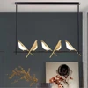 Remote Modern Magpie Bird LED Wall Lamp Parlor Bar Bedside Hanging Pendant Light Fixture Rotatable Bedroom Foyer Sconce 4