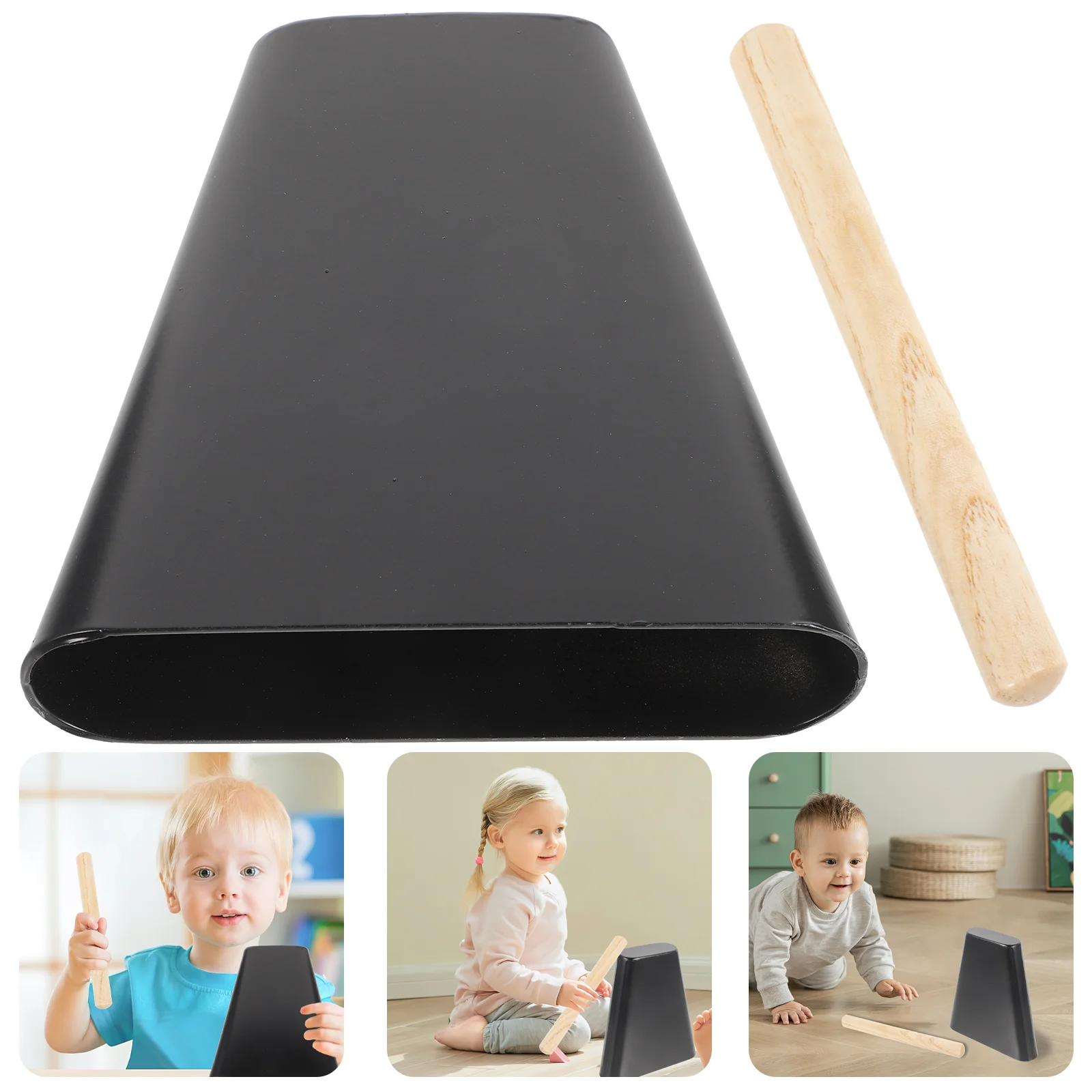

6 Inch Music Instruments Metal Cowbell Drum Accessories Musical cowbell Latin Instrument Accessories Child