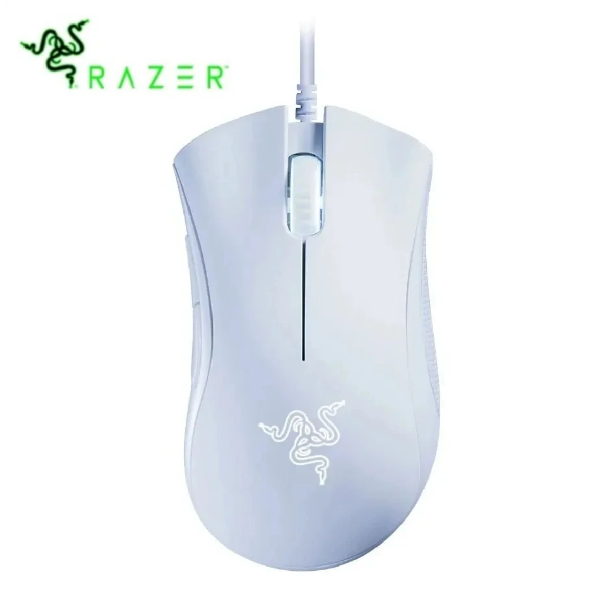 Mouse Da Gioco Cablato Essenziale Razer Deathadder Originale 6400Dpi Sensore Ottico 5 Pulsanti Indipendenti Per Pc Portatile Gamer