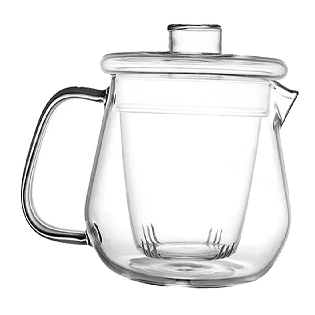 Iced Tea Maker Glass Pitcher Glass Teapot Blooming Tea Glass Kettle