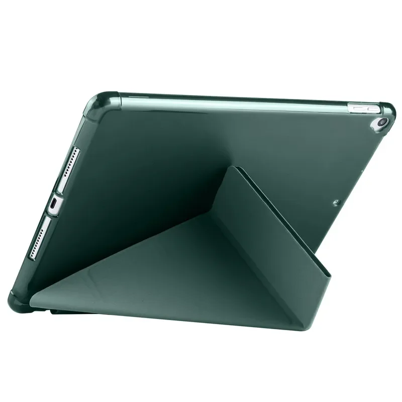 Premium PU Leather Fold Stand Case with Pen Holder