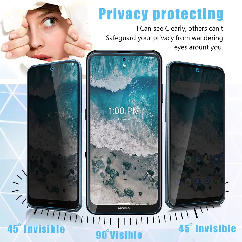 Pellicola Honor 90 Proteggi Schermo In Vetro Temperato Supershieldz Per Nokia X100, 2 Confezioni, Anti-graffio E Anti-urto Accessori Telefoni Nokia - Foto 10