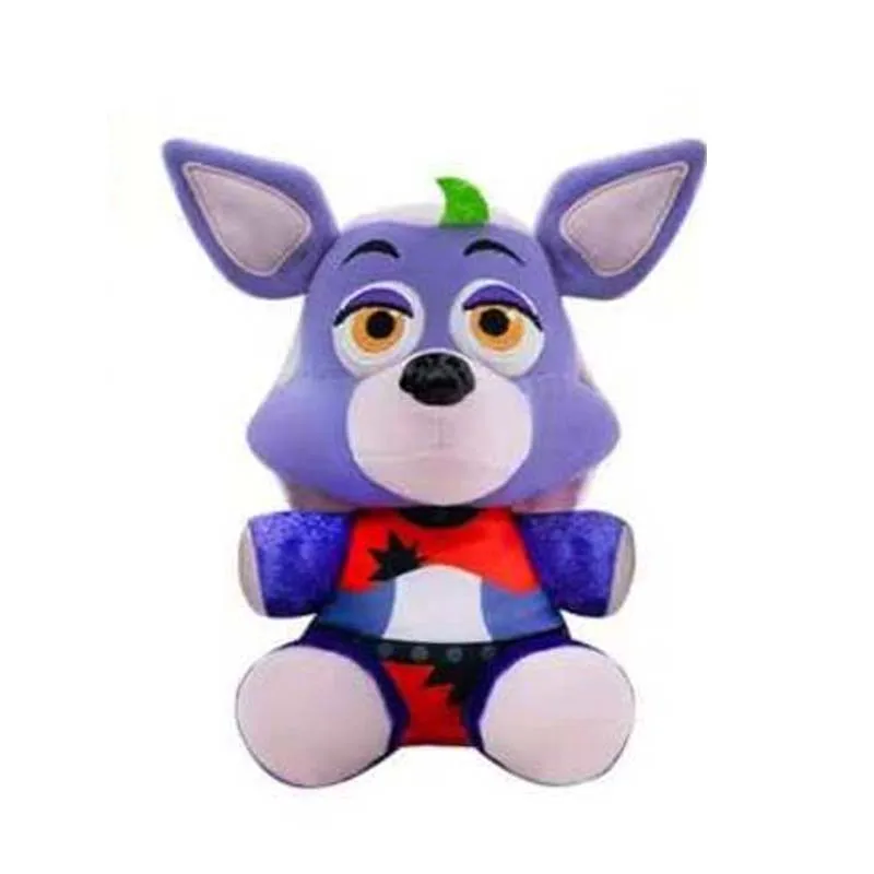 FNAF Plush Toys Freddy Bear Foxy Chica Clown Bonnie Animal Stuffed Plushie  Dolls Kawaii Christmas Birthday Gifts for Children - AliExpress