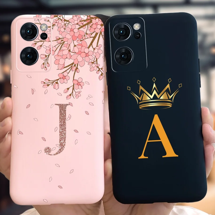 Fashion Crown Letters Silicone Phone Cover - Soft and Stylish Case