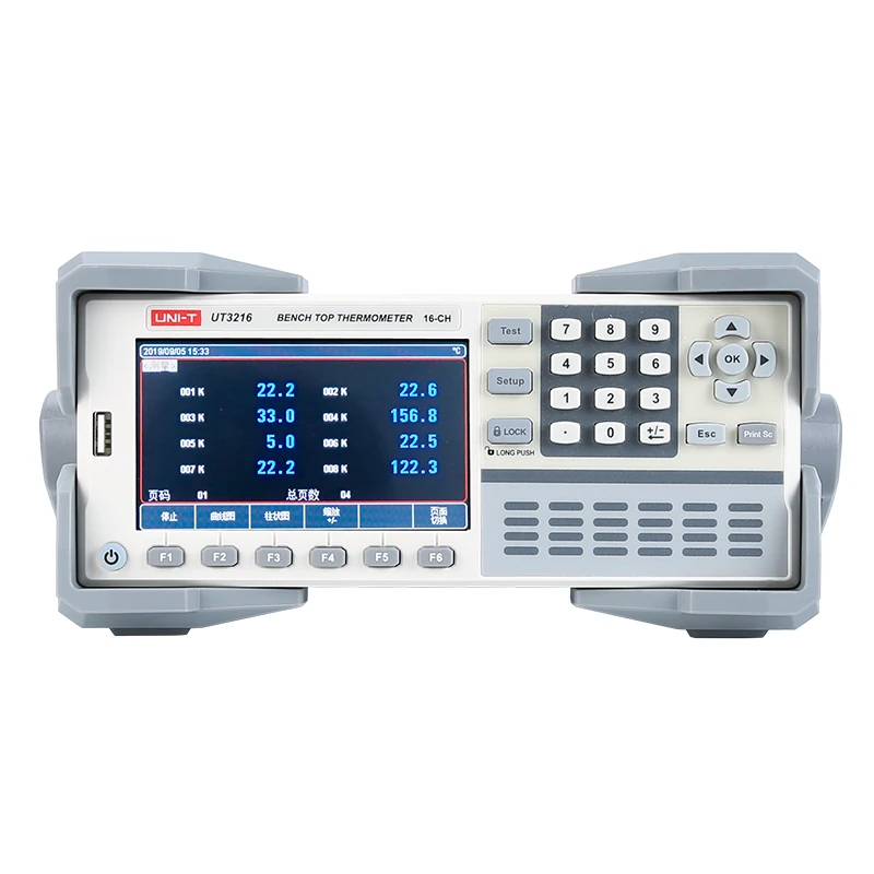 

UNI-T UT3208 UT3216 UT3224 UT3232 Multi-channel Temperature Loggers