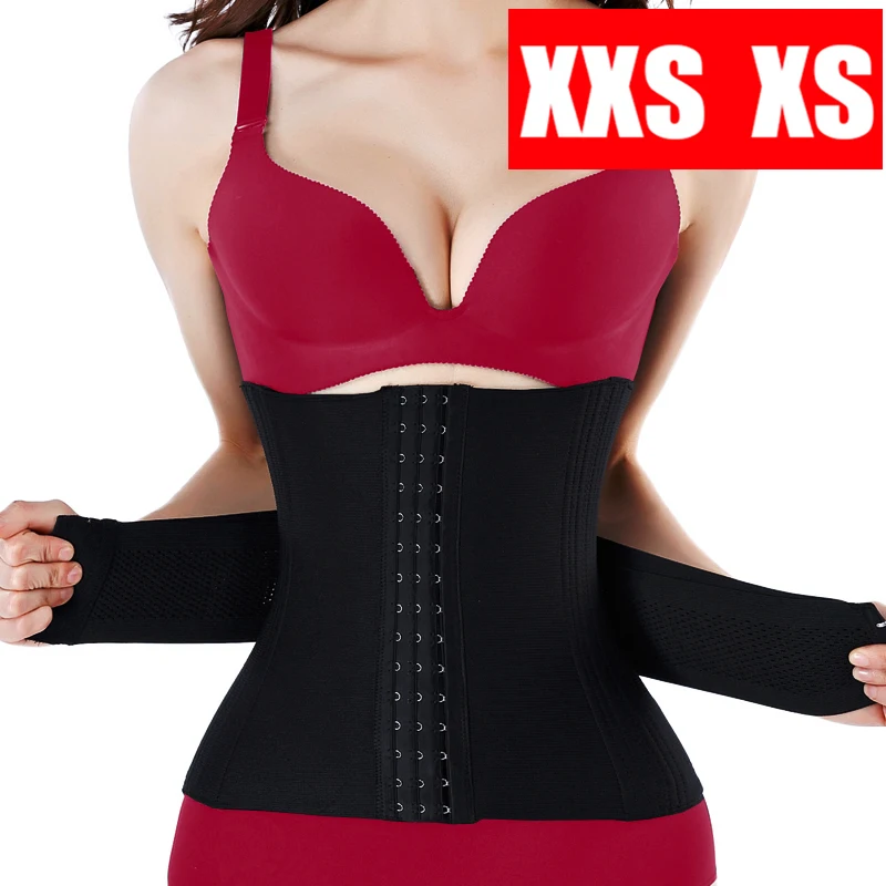 

XXS XS Corrective Underwear Slimming Body Shaper Waist Trainer Women Weight Loss Strap Shapewear Tummy Control Belt Fajas Corset