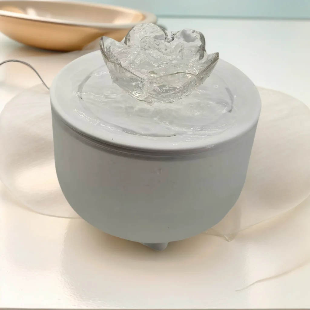 Fontanna dla zwierząt Auto Filter USB Electric Mute Cat Drinker Bowl 1200ml Recirculate Filtrujący poidło dla kotów Dozownik wody