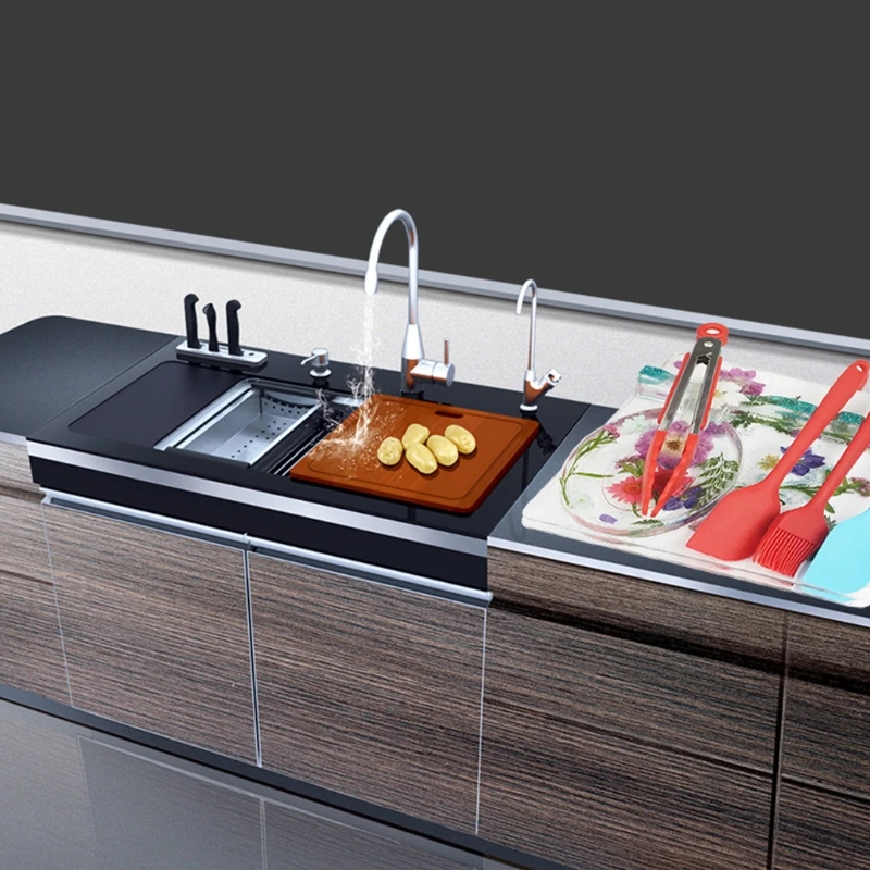 Spoon Storage Tray Epoxy Resin Mold Tableware Rack Plate Silicone Mould DIY Crafts Home Decortaions Casting Tool