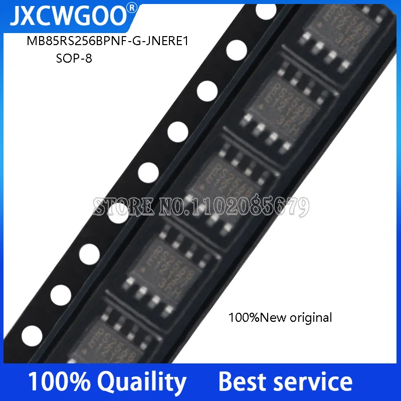 

10PCS MB85RS256BPNF-G-JNERE1 marking:RS256B SOP8 Memory chip New original