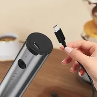 Wireless Electric Mini Milk Frother Coffee Whisk Portable Egg Beater Blender Kitchen Cooking Stirrer Cappuccino Coffee Maker 4