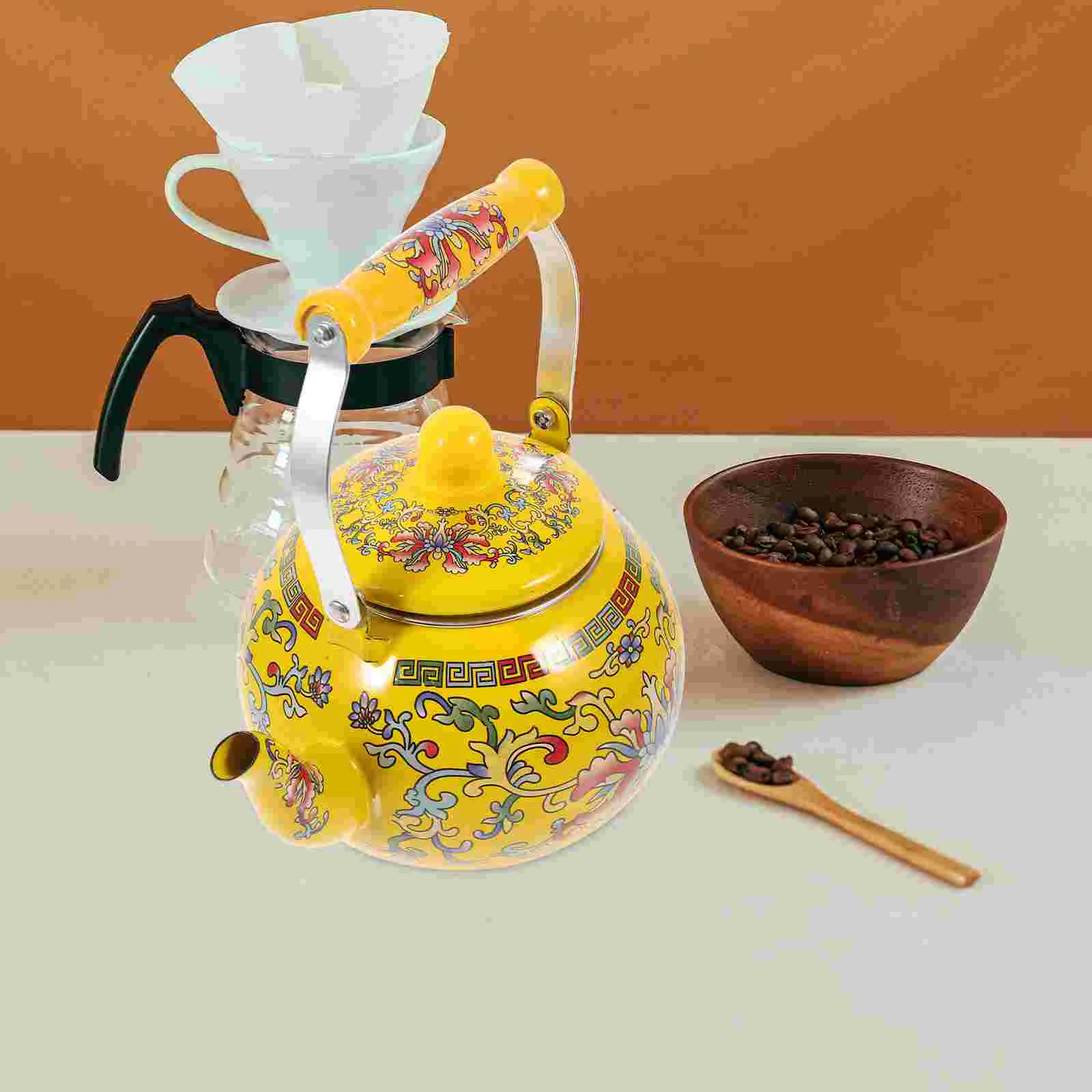 Ceramic Enamel Tea Kettle 2