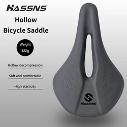 Ergonomic Cycling Saddle - Comfortable Cushion Seat for Road and Mountain Biking (HA K008 Saddle)