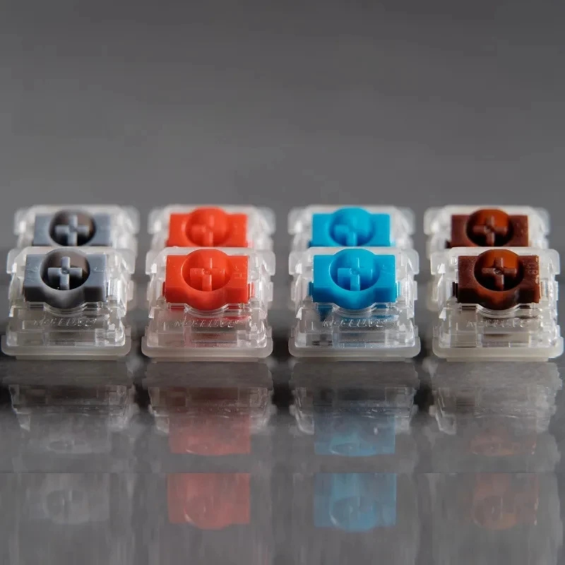 Gateron Ks33 Low Profile Switch 2.0 Vermelho Azul Marrom Pinos para o Teclado Mecânico Ultra-slim Air75 Air60 k1 k3 k7 - Imagem 6