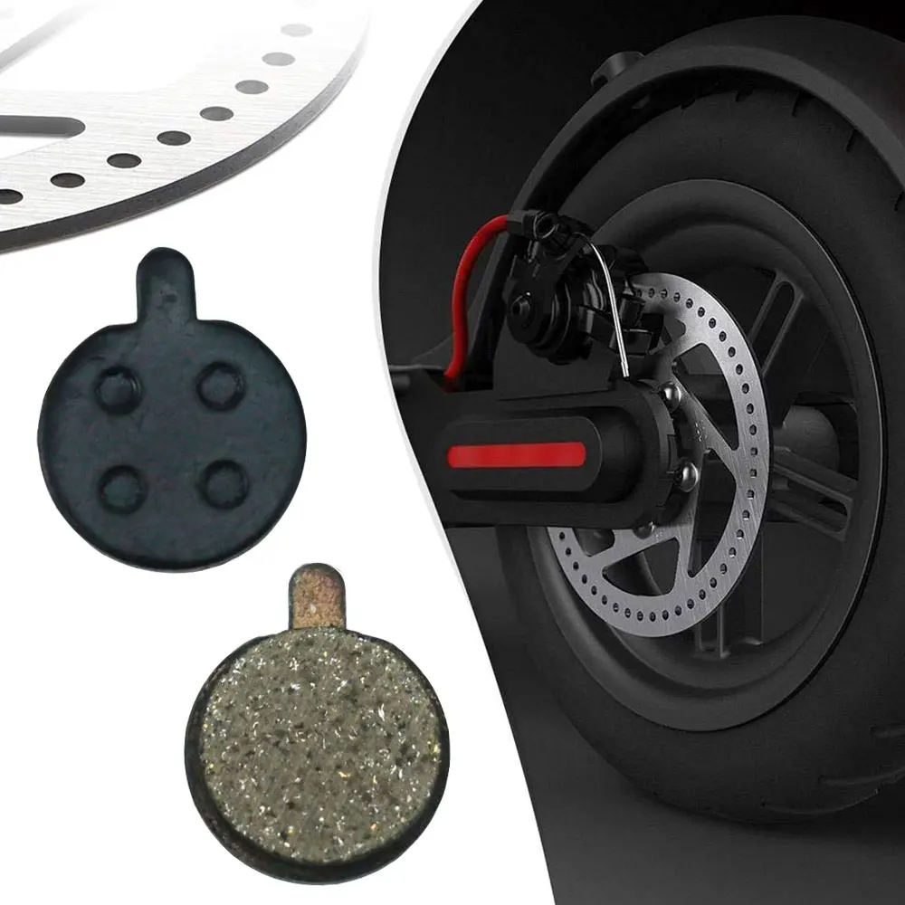 2pcsPortableElectricScooterDiscBrakePadsKickScooterReplacement