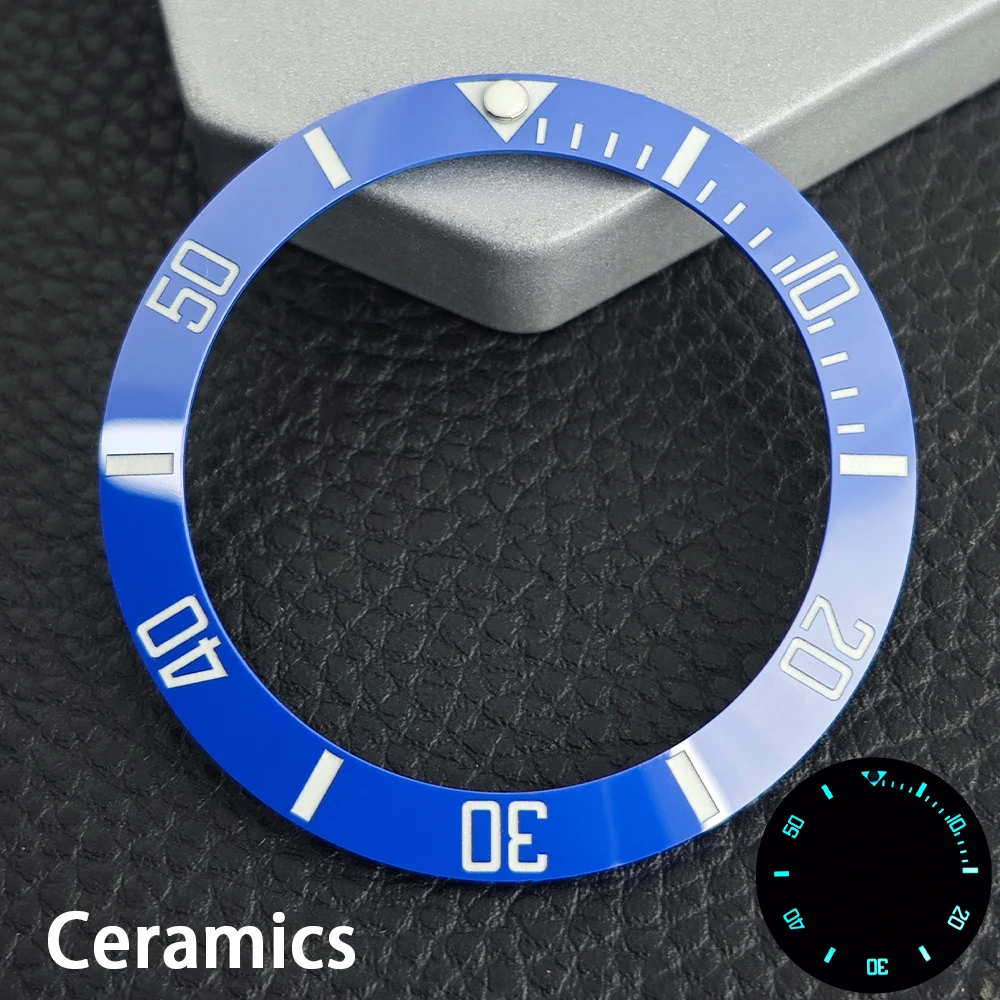 Premium Ceramic/Aluminum Watch Bezel Insert - High-Quality Mechanical Accessory