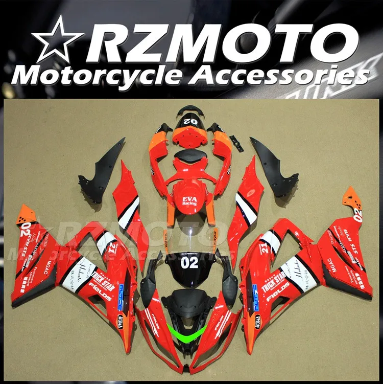 

New ABS Fairings Kit Fit For KAWASAKI ZX-6R 636 2013 2014 2015 2016 2017 2018 599 13 14 15 16 17 18 Bodywork Set Red White