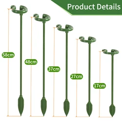 Set of 5/10 Reusable Plant Support Stands with Butterfly Design for Gardening and Potted Plant Care (58cm)