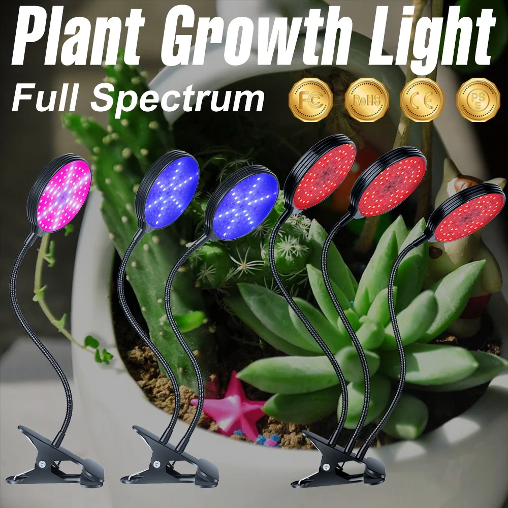 Usb Led Phytolamp Full Spectrum Plants Grow Light Flower Seeds Indoor