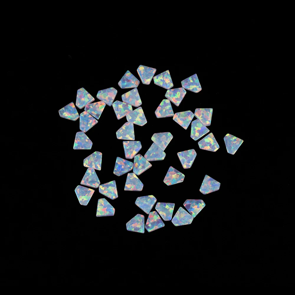 Diamond Shape Tooth Gemstone Opal Dental Stick Stone