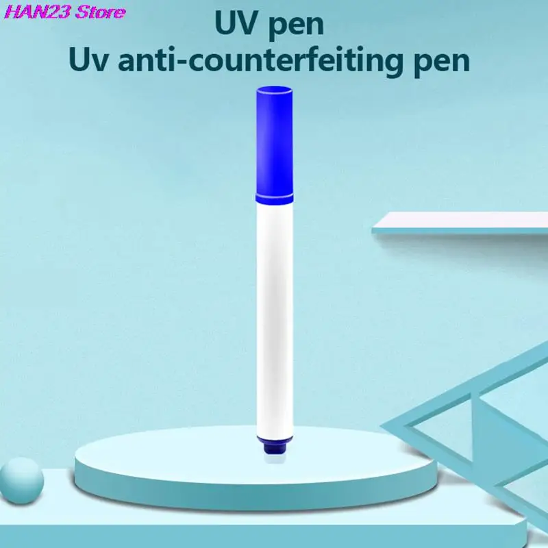 Monochrome UV Invisible Highlighter Creative Ultraviolet Magic Ink Pen Kids Party Favors Ideas Gifts Novelty Toy 1 Pc
