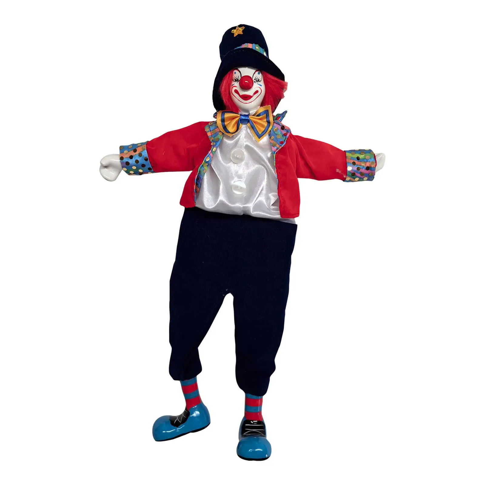 광대 인형 할로윈 장식 도자기 광대 모델, 테이블 파티 장식