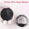 Car Front Hood Sticker for AMG Mercedes Benz A45 CLA CLS A35 GT50 GLA SLK 57mm AFFALTERBACH AMG Sticker Mercedes Hood Sticker 1
