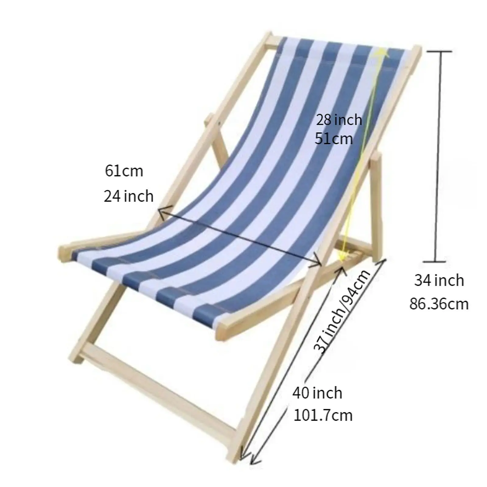 Camp Chair Beach Chair Recliner Portable Backrest Stool Lounge Chair Folding Chair for Traveling Hiking Sports Picnic Concert