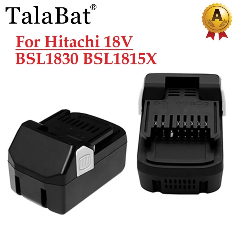 

For Hitachi BSL1815X BSL1830 330067 330068 330139 330557 C18DSLP4 C18DSLP4 18V 8000mAh Power Tool Battery Rechargeable Batteries