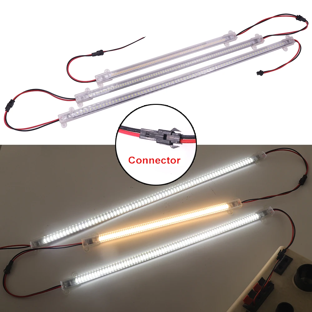 Barre Lumineuse LED 220V, Haute Luminosité, 72 Gible/m, 30/40/50cm, Tube en Aluminium, Rigide, pour Sous-Meuble, Éclairage de Cuisine, 2835