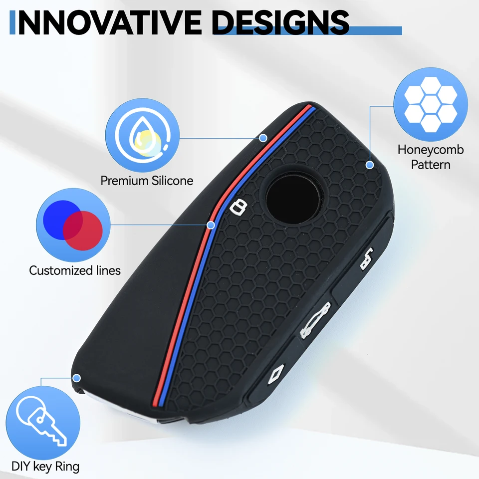 OFF WE GO Guscio Custodia Chiavi Cover Chiave Per BMW X1 X4M X5 X6 - Foto 10