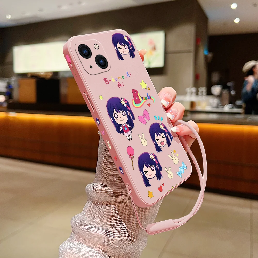 Cute Oshi No Ko Anime Ai Hoshino Phone Case for IPhone 15 14 13 12 Pro MAX  11 X XS Max XR SE2 8 7 15 Plus clear Soft Cover Coque - AliExpress