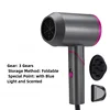 Negative ion blower with Foldable Handle Fast Drying Low Noise Blow Dryer for Women Men Portable Constant Temperature Blow Dryer 4