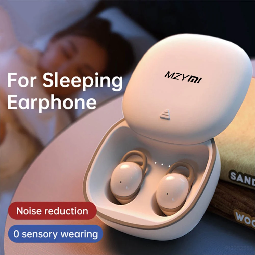 

MZYMI Sleep64 Wireless Earbuds Bluetooth Headphones HiFi Stereo Sound In Ear Earphones Built-in Mic Waterproof Sports Headest
