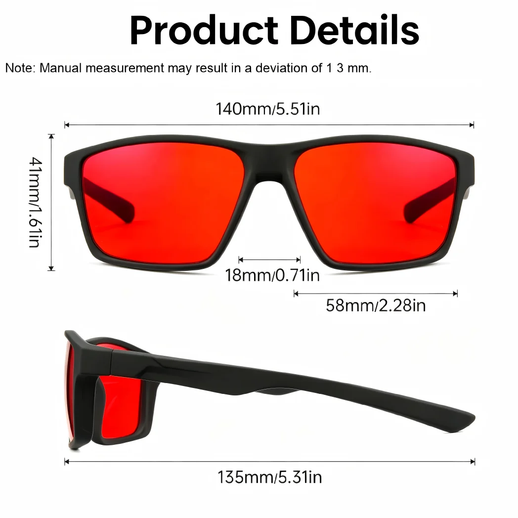 Unisex Anti-Fatigue Blue Light Blocking Glasses