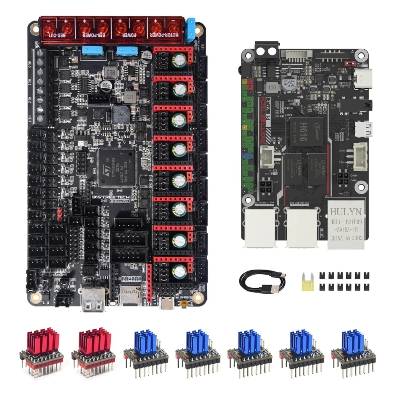 

L43D Octopus h723 + BTT V1.2 + TMC5160T TMC2209 Плата управления 3D-печатью