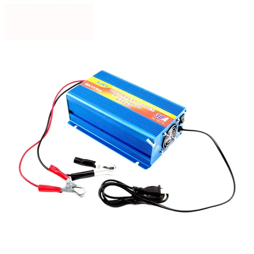 핫 세일 MA-1230A 태양광 자동차 배터리 충전기 출력 12V/30A, 입력 AC220V, 12A, 600AH 배터리용 충전기
