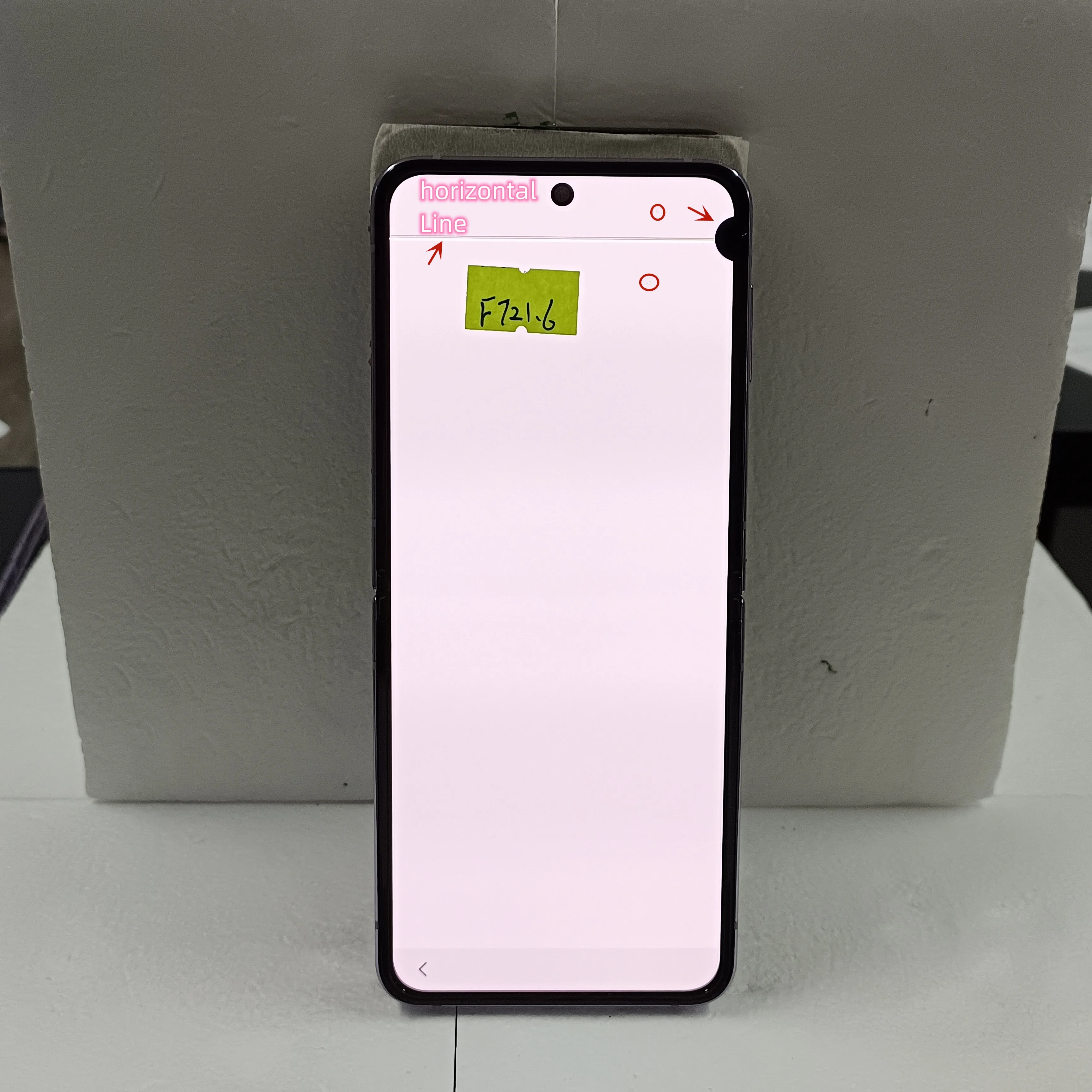 super-amoled-screen-for-samsung-z-flip4-lcd-sm-f721u-f721b-f7210-display-touch-screen-assembly-z-flip-4-with-defect-with-frame
