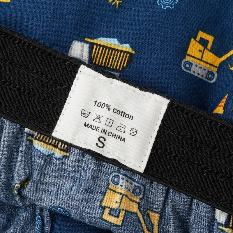 3Pcs Men's Panties 4XL Underwear Boxers Shorts Loose Boxer Plaid Stripe Print Casual Sleep Underpants Boxershorts Men Boxers