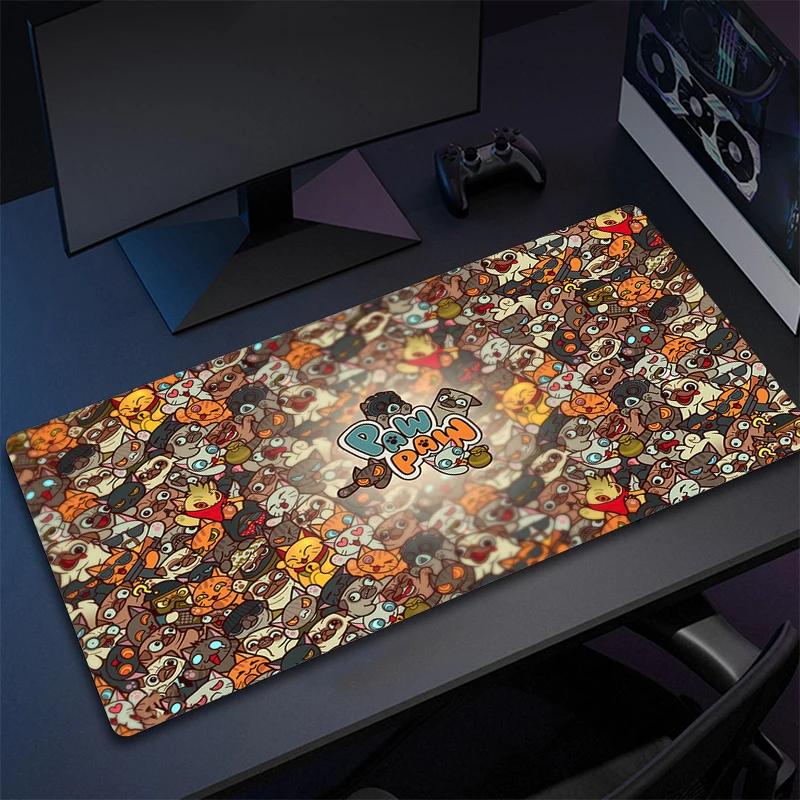 

Computer Mouse Pad Art Locking Edge Accessories Gaming Mousepad Gamer Large Mouse Mat XXL Office Game HD Print Keyboard Carpet