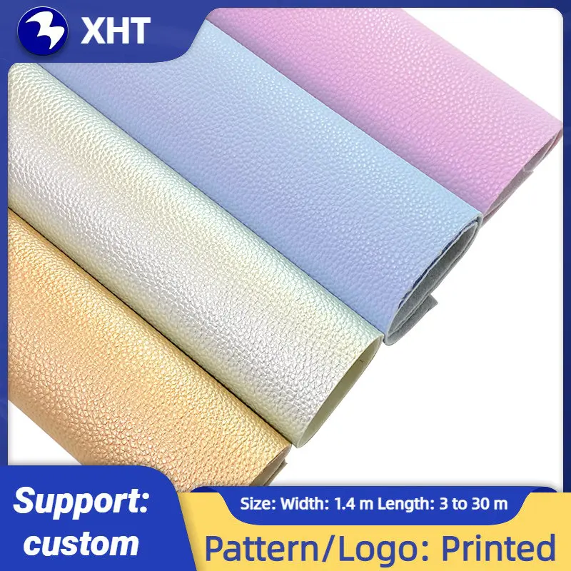 30x135cmPearlscolorpusyntheticLitchiGrainVinylFauxArtificial