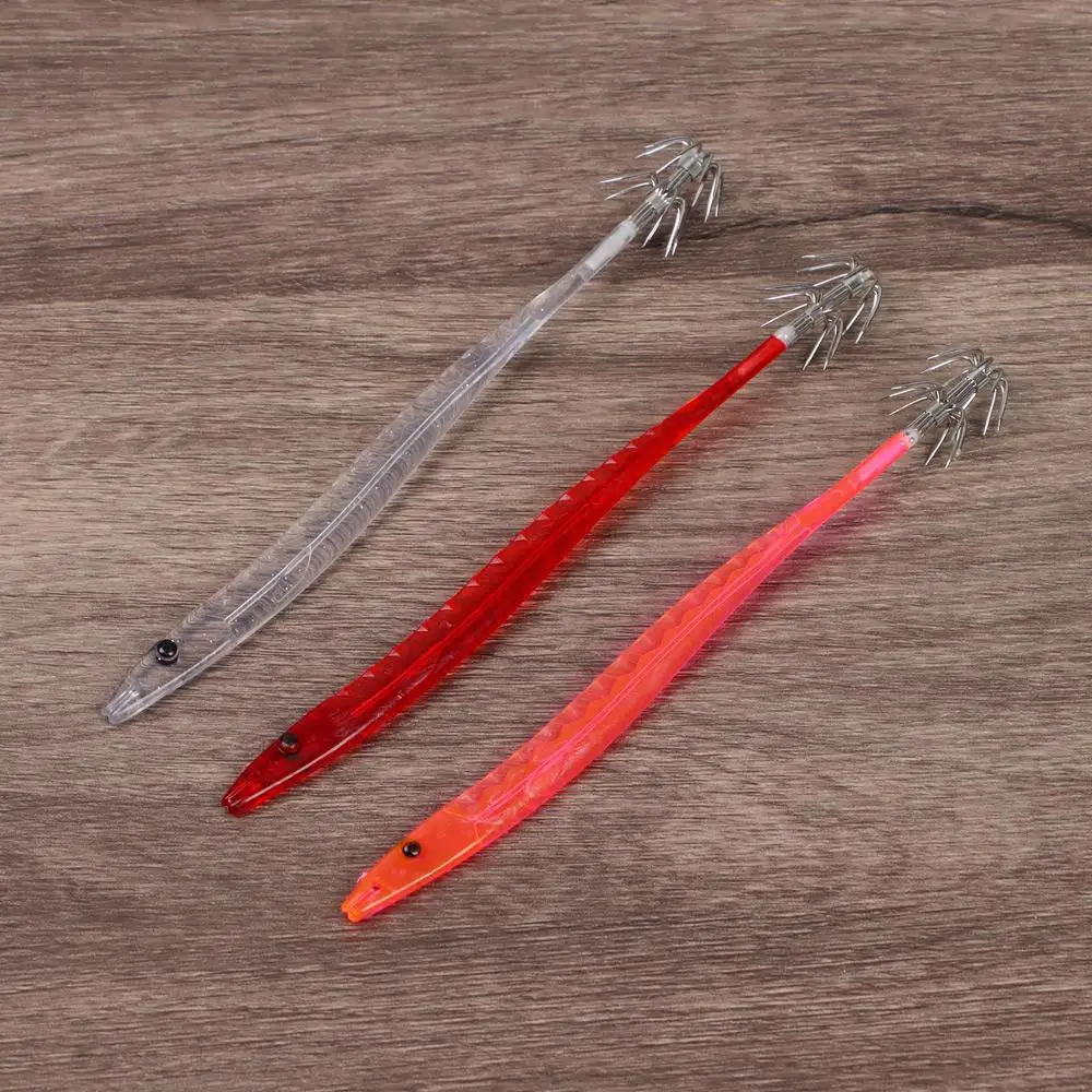 Description Picture 5 of itemDurable Fishing Tackle Cuttlefish Hook Umbrella Hook Artificial Bait Squid Bait Fishing Lure