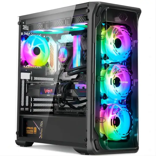 Aotesier 개인 게이밍 PC 게이머 코어 i7 CPU 게이밍 PC, 데스크탑 컴퓨터, CPU 코어 i7 컴퓨터, HD4600 PC, 도매, 신제품 