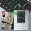 Magnetic Weekly Chore Chart for Adults, 9.8"×6.7" Small to Do List Dry Erase Board for Fridge Grocery Shopping Kitchen Menu Pla