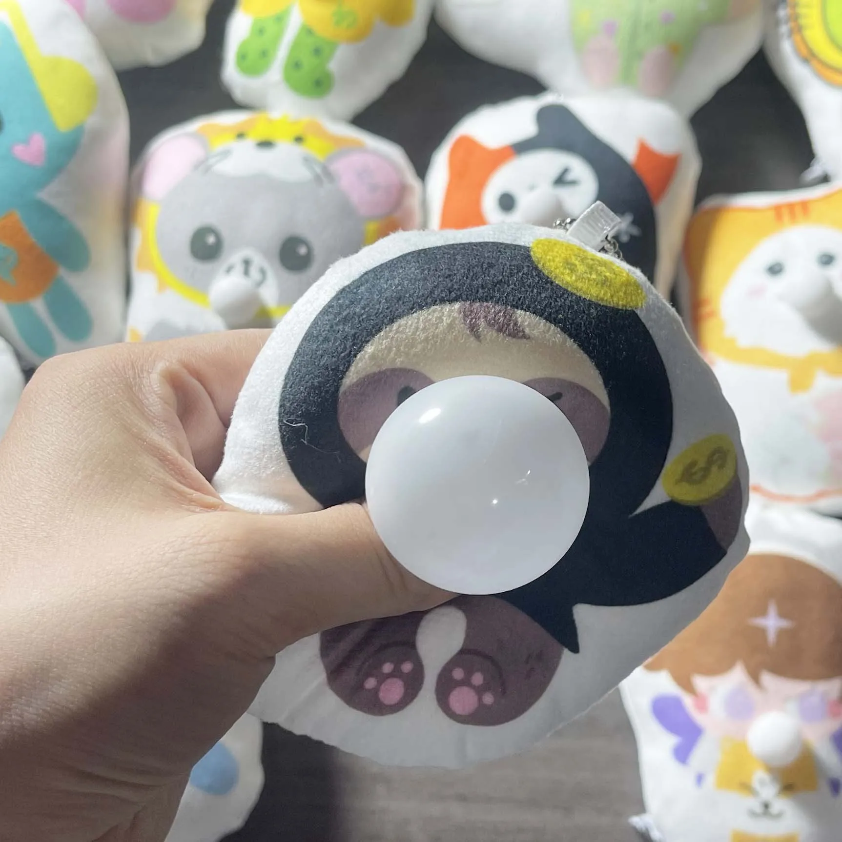 タイ GMMTV CP ソフトぬいぐるみキーホルダー 10 センチメートルきしむ