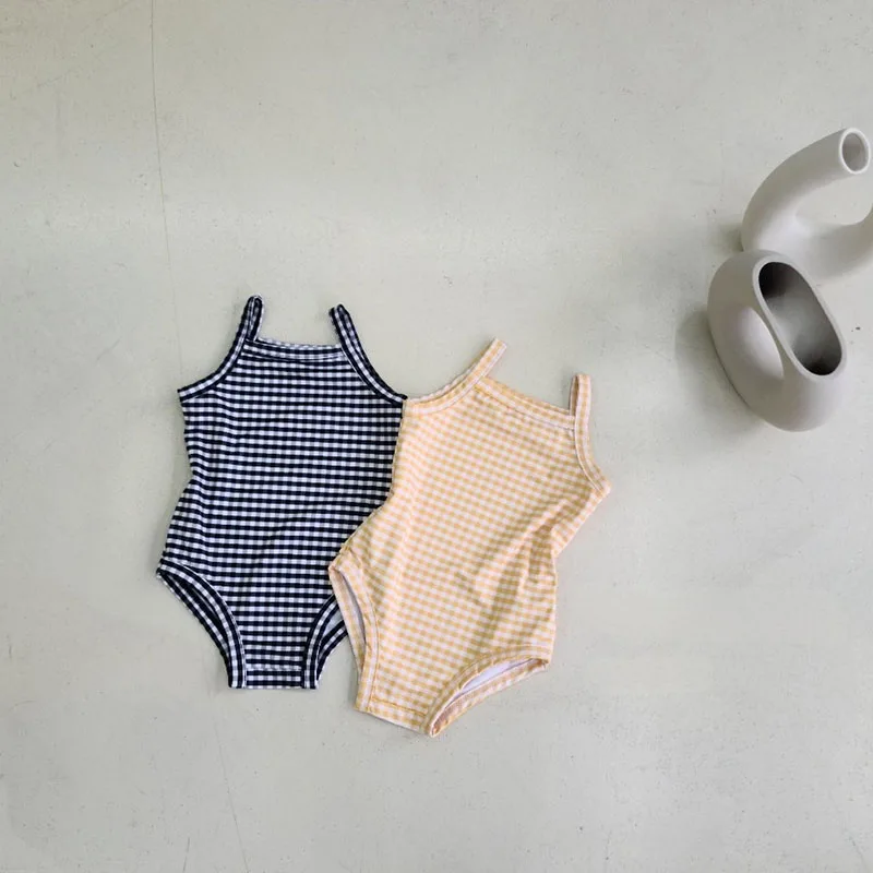 2024 New Baby Toddler One-piece Swimwear With Hat 5