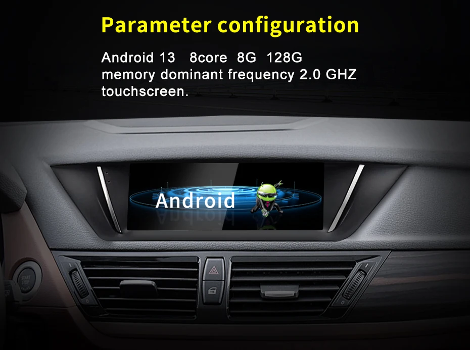 2025 New 8.8inch Qualcomm Snapdragon665 Screen For BMW X1 E84 Wireless AUTO CarP