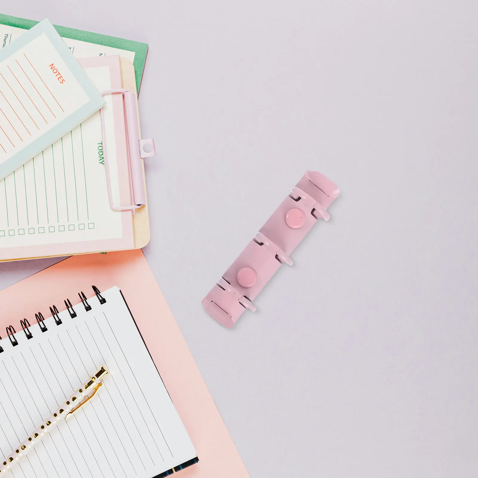 5Pcs 바인더 링 루즈 리프 링 금속 개봉 가능 북 클립 멀티 컬러 스크랩북 노트 플래시 카드 링 루즈 리프 노트북