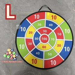 Montessori Educational Outdoor Sports Slingshot and Dartboard Toy Set (L)